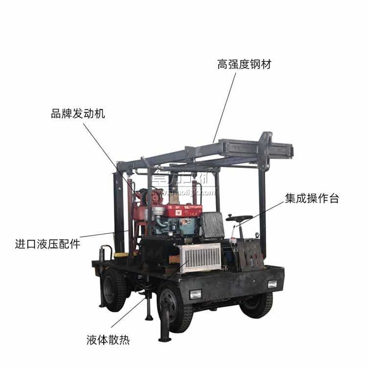 XYX-3A車(chē)載式水井鉆機(jī)